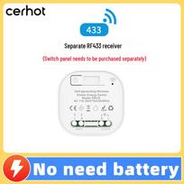 Tuya Graffiti ZigBee Smart WiFi Self-Powered Wireless Light Switch white