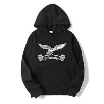 Antrojo pasaulinio karo vokiečių Liftwaffe Luftwaffe juokingi treniruočių sporto salės MiXXlitary sunkiaatlečių gobtuvai XL gray