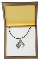 Scottish terrier, Aberdeen Terrier, Scottie - Dog necklace in gift box, silver-plated locket for dog fan, striking pendant by Art-Dog brand