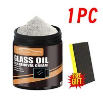 NEW! Premium Glass Polishing Powder, 85g - for Scratches and Spots Removal, Enhanced Clarity in Car Windshield & Rearview Mirror black