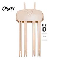 Anti Scald Hair Styler 1/2Pcs Heated Volume Clip for Instant Root Lift, Rechargeable Volumizing Tool Professional Fine Flat Hair, Cordless Bangs black