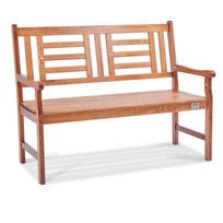 VEVOR Outdoor Bench 48 in/121.9 cm Wood Garden Bench 700 lbs/317.5 kg Park Patio Yard Porch Bench