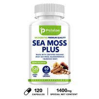 Pslalae - Seaweed, Fucus vesiculosus, and Burdock Root Complex Capsules - Immune System Health 120*1