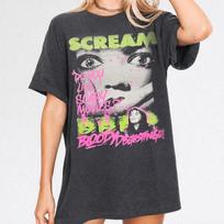 Retro Horror Movie Scream Summer New Unisex Casual Fashion Harajuku Style Tshirt 4XL beige