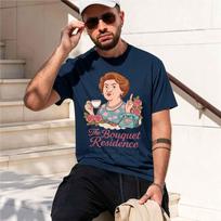 Hyacinth Bucket Sticker  New Model Unisexs Shortsleeve crewneck TShirt Classic Casual Multiple Colors and Sizes for Daily We L black