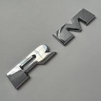For Dodge RAM 1500 2500 Car Sticker Body Fender Side Emblem Ram Badge Auto Decoration Replacement Accessories gray