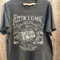Unisex shirt Cotton Oversize Large Size Fleetwood Mac Band Shirt Fleetwood S black