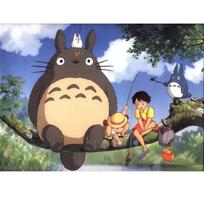 Tapyba skaičiais paveikslai tapyti-Mano kaimynas Totoro Ghibli 50X40