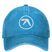 Punk Aphex Twin spaudinys Streetwear Harajuku Goth beisbolo kepuraitė moterims vyrams apsauga nuo saulės Hip Hop tėčio kepurės vasarinė prigludusi Snapback kepuraitė blue