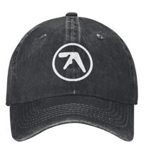 Punk Aphex Twin spaudinys Streetwear Harajuku Goth beisbolo kepuraitė moterims vyrams apsauga nuo saulės Hip Hop tėčio kepurės vasarinė prigludusi Snapback kepuraitė gray
