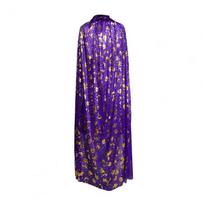 Realistiškas Helovino kostiumas Cosplay rekvizitai Cosplay raganos skrybėlė Madingas Helovino apsiaustas Vaikams Purple-Cape 80cm purple