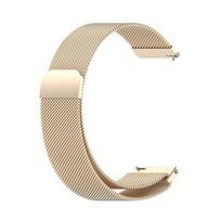Milanese kilpinis dirželis, skirtas Huawei Watch GT 2/3 GT3 42mm 46mm nerūdijančio plieno laikrodžio apyrankė, skirta Huami Amazfit GTS GTR 4/3/2 20mm beige