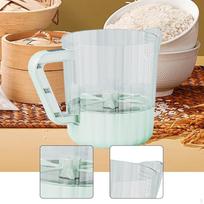 Electric A Compact Kitchen Mixer, Hand Mixer And Egg Beater with 1L Container for Foam Removal As žalia