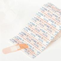 100Pcs/Pack Bandage Plaster Tape First Aid Kits Self-adhesive Elastic Wrap Wound Hemostasis Sticker white