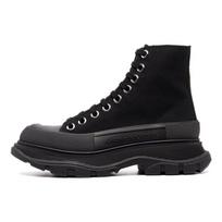 Alexander McQueen Tread Slick Lace Up Boot Black Women's 611706W4MV21000 38.5 black