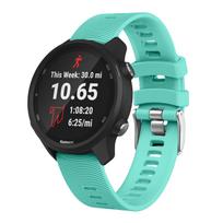Dirželis Garmin Forerunner 245 Originalus Dirželis Universalus Silikoninis Dirželis Priedai Apyrankė Garmin Vivoactive 3 Laikrodžiui 20mm Garmin venu blue