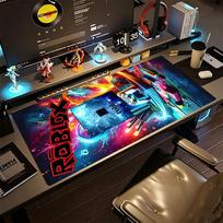 Roblox Gaming Mouse Pad Office Mouse Mats Desktop Mouse Pad Non-Slip Rubber Base Office and Gaming Desk Decoration 30cmx60cm