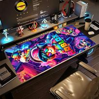 Roblox Gaming Mouse Pad Office Mouse Mats Desktop Mouse Pad Non-Slip Rubber Base Office and Gaming Desk Decoration 30cmx60cm