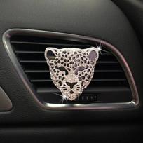 Automobilio oro valytuvas Interjero dekoracija Aromatinis difuzorius Įdėklas į ventiliacijos angą Deimantinis Leopardas Kieti kvepalai Mirksintys Automobilio priedai Automobilio pakabukas