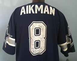 Vintage 90s Troy Aikman #8 Dallas Cowboys Jersey: Logo 7 - X-LARGE 3XL