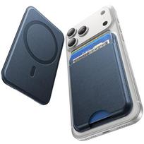 Slim Leather Magnetic MagSafe Wallet 5 Card Holder With 1 Card Slot Cash Pocket For iPhone 17 16 15 14 13 12 Pro Max Plus Air Se 5 safyras