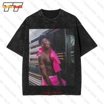 Lil Nas X Jack Harlow Industry Baby Vintage Oversized T-Shirt KW2Z S gray