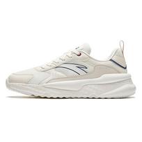 Anta Unrestrained Series Comfortable Versatile Non-Slip Wear-Resistant Shock Absorbing Low-Top Casual Shoes Men sneaker Off-White 912448816-3 42 white