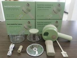 Gatling Mini Wireless Electric Garlic and Vegetable Chopper gray