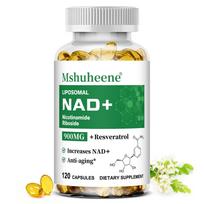Liposomal NAD Niacinamide Nucleoside Supplement Contains Quercetin and Trans-Resveratrol Improves NAD Levels and | 3 pcs 120 Tablets