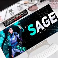 Hot Game Sage Valorant Mouse Pad Desk Mouse Pad Cute Hd Desk Pad Extended Gaming Keyboard Mats Large 100x50cm Xxl Gamer Mousepad 800x300x2mm
