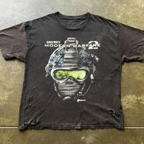 2009 Call of Duty Modern Warfare 2 T Shirt Video Game Promo Graphic Tee S-5XL 4XL gray