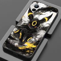 P-Pokemons Umbreons Gengars Draw For Xiaomi 15T 11T 12T 13T 14T Pro 15 Phone Case Mi POCO X7 M7 F7 Pro F5 F6 M6 X3 X6 Back Cover POCO X7 Pro 5G black