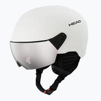 Vaikiškas slidinėjimo šalmas HEAD Yuki Visor Jr marshmallow/silver/red