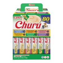 INABA Churu katėms - mišinys su tunu ir vištiena 80x14g