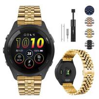 22mm Metal Band For Garmin Forerunner 265 255 Music Stainless Steel Bracelet Wristband Garmin Forerunner 965 955 Venu 3/2 Correa Forerunner 265-255 auksas