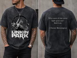Linkin Park Vintage Graphic Tee M black