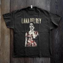 New Lana Del Rey Smoking Graphic Black  T-shirt S- XXXXL black
