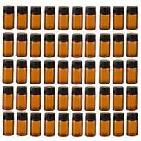5Ml amber sample sub-bottle 50 pcs  amber transparent model  suitable for stock solution  essence  essential oil
