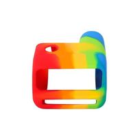 Soft Silicone Camera Case Shock Absorbing Camera Protector Shell for Polaroid Go 3 Outdoor Carry