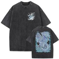 Summer Hot Sale 2026 Game Monster Hunter Glavenus The Scorching Blade Graphic T Shirts Men Women Hip Hop Punk T-shirt Streetwear Oversized Tshirt XXXL black