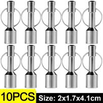 20/1PCS Strong Magnetic Keychain Neodymium Magnet Clasps Anti-loss Car Keys Necklace Hanging Holder Office Storage Metal Magnets
