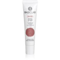 BasicLab Dermocosmetics Beauties blizgus lūpų balzamas su peptidais atspalvis 300 Teddy 15 ml