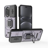 Slenkantis objektyvo apsaugos smūgiams atsparus šarvuotas telefono dėklas, skirtas Huawei Nova 13 Pro Nova 13 5G, su žiedu, dangtelis Nova13 Nova13Pro For Nova 13 Pro violetinė