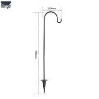 Waterproof Outdoor Electric Shock Mosquito Repeller Lamp for Balcony & Home Solar Insect Killer Lamp gray