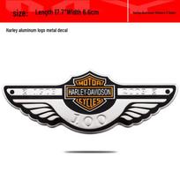 Harley-Davidson Metaliniai ir Aliumininiai Kaukolės Emblemos ir Lipdukai Elektriniams Dviračiams, Motociklams ir Automobiliams.