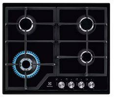Įmontuojama dujinė kaitlentė Electrolux 600 Slim line, EGS6436K, 60 cm