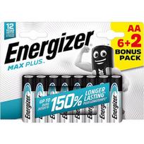 Energizer battery Max Plus Alkaline AA CHP8 6+2 7638900437355