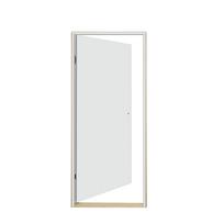 Durų stakta Domoletti, 205 cm x 7 cm x 2.8 cm, universali, balta sp.