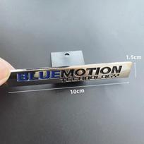 3D Metalinis Automobilio Bagažinės Grotelių Ženklelis Bluemotion Emblemos Lipdukai VW Passat B8 Polo K68 Golf 6 7 Logotipui Bluemotion Volkswagen Aksesuarai R4S
