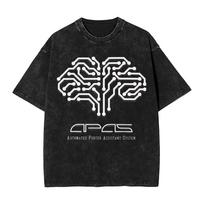 Death Stranding 2 Sam Bridges T Shirts Washed Cotton T-Shirts  Vintage for Men Women Tops Streetwear Summer Tops Tees L black